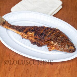 Grilled Croaker Fish